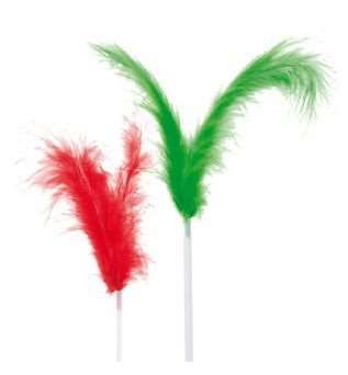 Image de DECOR DE GLACES PLUMES H.170MM X144