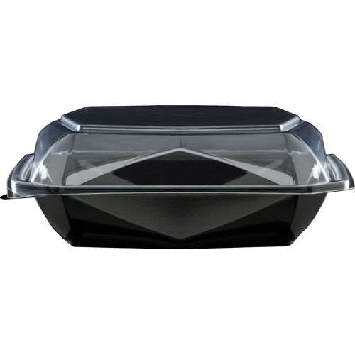 Image de BOITE OCTAVIEW M POUR PLAT FROID NOIR/TRANSP 625ML X255
