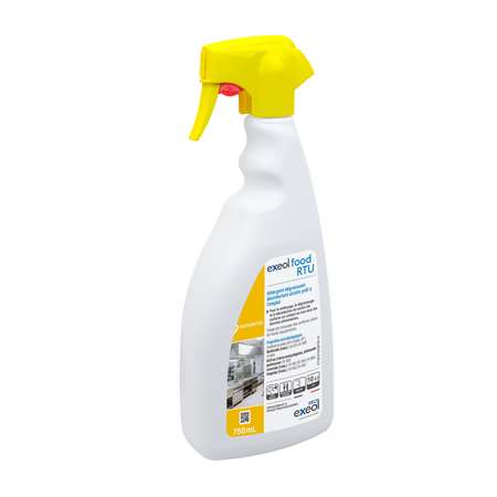 EXEOL FOOD RTU DETERGENT DEGRAISSANT DESINFECTANT PAE 750ML