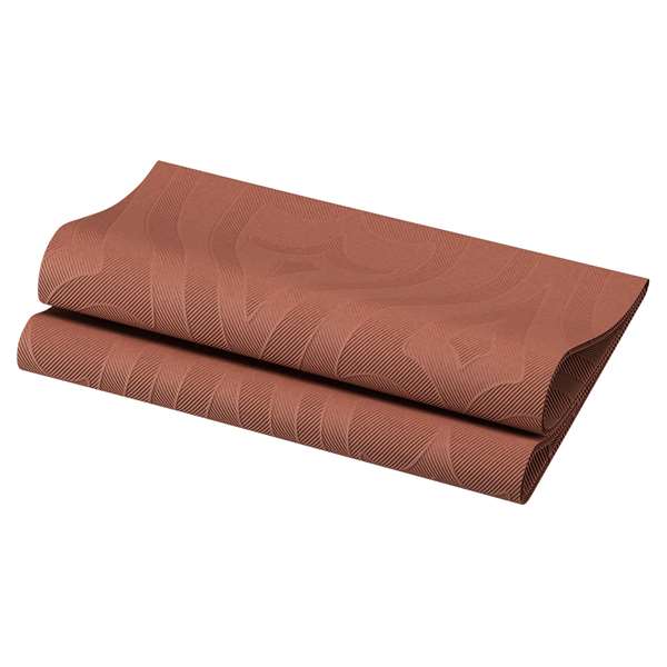 Image de SERVIETTE ELAGANCE LILY NOISETTE 48X48CM X240