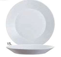 Image de ASSIETTE CREUSE 'STAIRO' 80CL