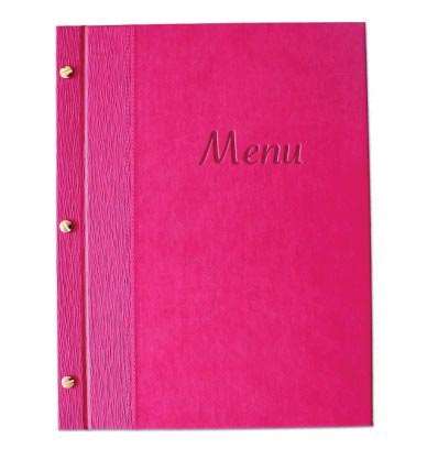 PROTEGE MENU MURANO FUSHIA (FTS24X31.5CM)+3 INTERCALAIRES