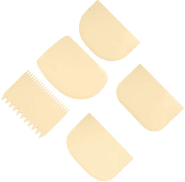 Image de JEU DE 5 RACLOIRS (LONG.110MMXLARG.90MM)