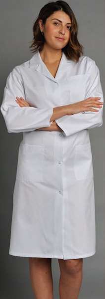 Image de BLOUSE MADONA MANCHES LONGUES POLY/COT ROSE PALE T4