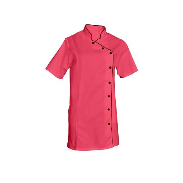 Image de TUNIQUE ODILE MANCHES COURTES POLY/COT 195GRS FUSHIA T1