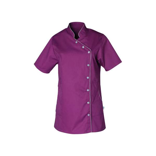 Image de TUNIQUE ODILE MANCHES COURTES POLY/COT 195GRS PRUNE T6