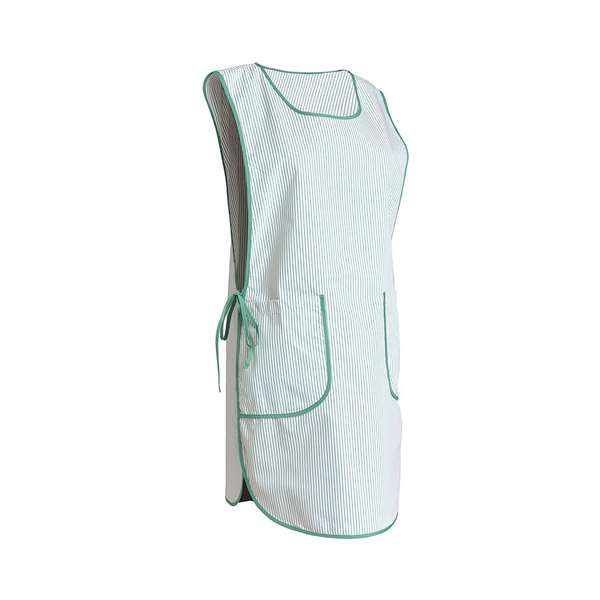 Image de CHASUBLE MARION RAYE TAILLE UNIQUE POLY/COT VERT