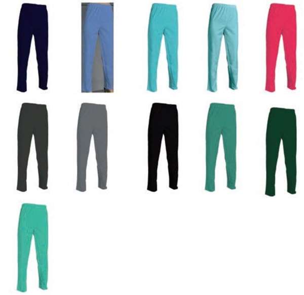 Image de PANTALON ANDRE TAILLE ELASTIQUE BLEU CIEL T3