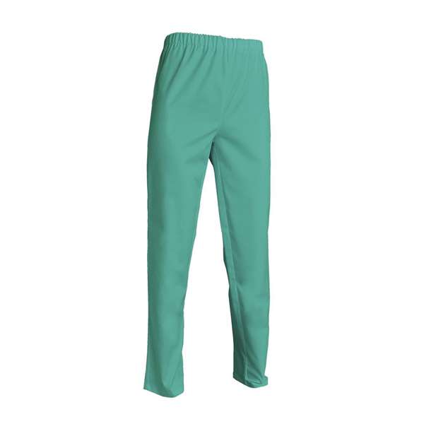 Image de PANTALON ANDRE TAILLE ELASTIQUE VERT NIL T4