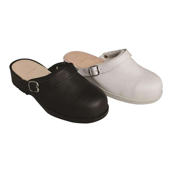 Image de SABOT CREPIN NOIR EMBOUT METALLIQUE P40