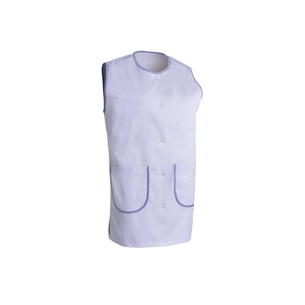 Image de TUNIQUE BLANDINE SANS MANCHES BLEU CIEL T4