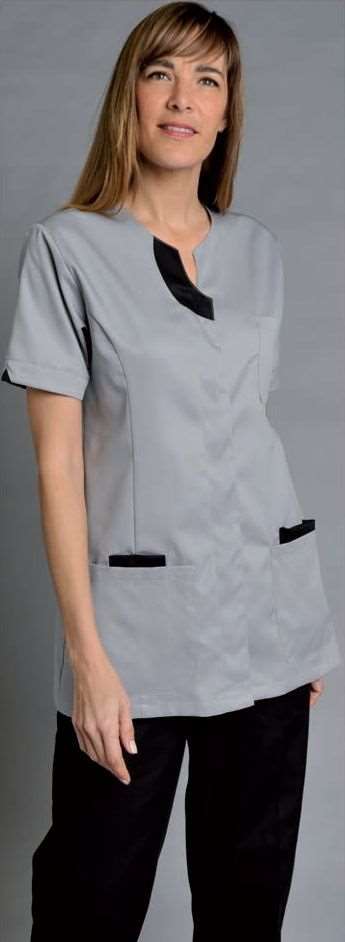 Image de TUNIQUE LILA MANCHES COURTES VIRTUAL GREY T1