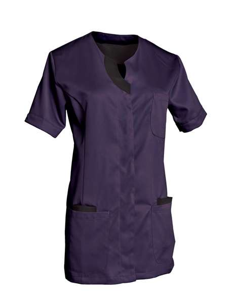 Image de TUNIQUE LILA MANCHES COURTES BLUE SHADOW T3