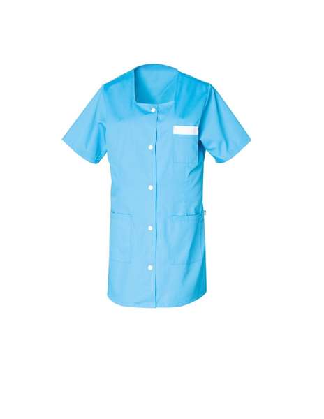 Image de TUNIQUE MARINA MANCHES COURTES BLEU ATOLL T6