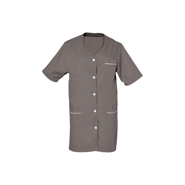 Image de TUNIQUE HELENE MANCHES COURTES TAUPE T1