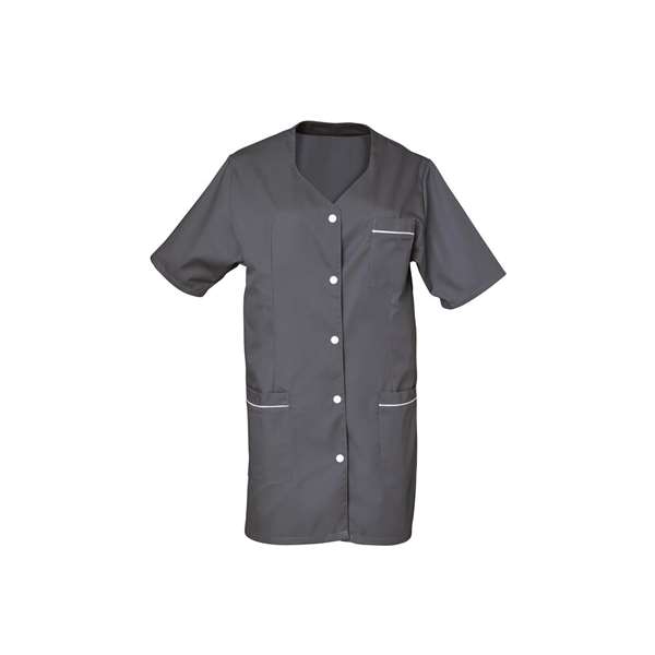 Image de TUNIQUE HELENE MANCHES COURTES GRIS NIMBUS T3