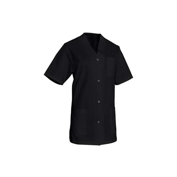 Image de TUNIQUE VIVIANE MC POLY/COT UNI 195GRS NOIR T4