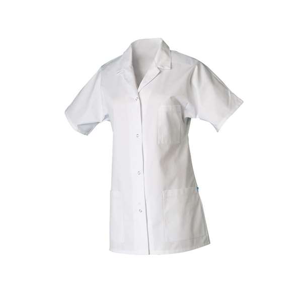 Image de TUNIQUE MANUE MANCHES COURTES BLANCHE T1