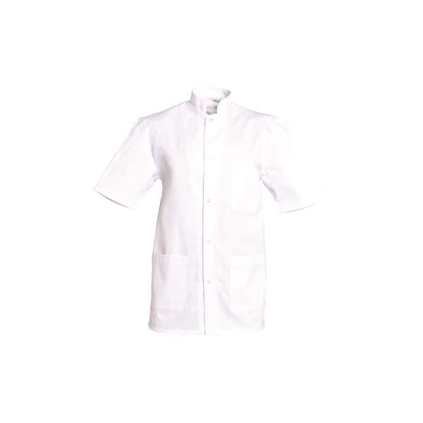 Image de TUNIQUE HOMME DENIS MC BLANCHE 100% COT200GRS T5