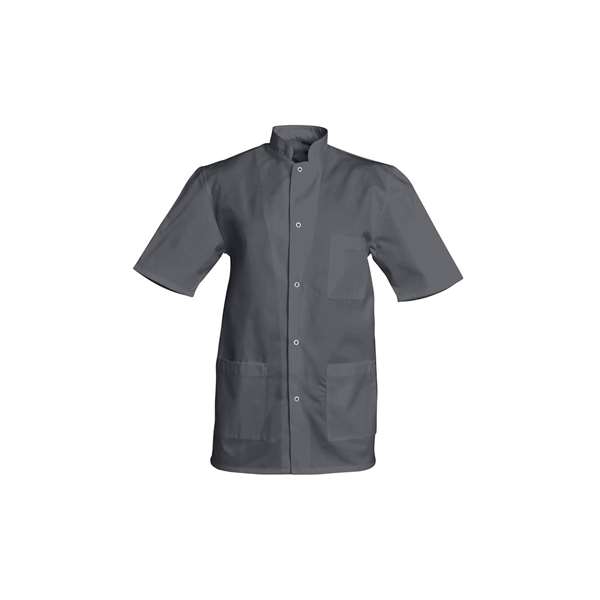 Image de TUNIQUE HOMME DENIS MC POLY/COT UNI 195GRS GRIS NIMBUS T6