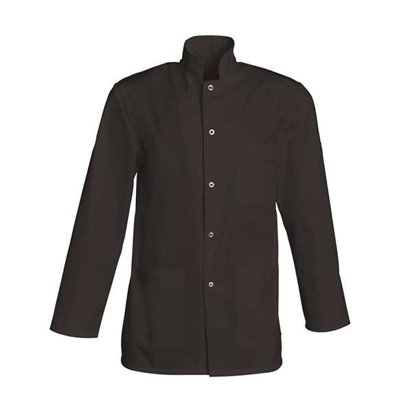 Image de TUNIQUE HOMME FABIEN MT POLY/COT UNI 210GRS NOIR T1