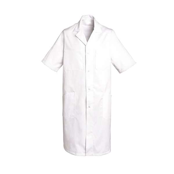 Image de BLOUSE HOMME OSCAR MC BLANC 65%POLY/35%COT210GRS T2