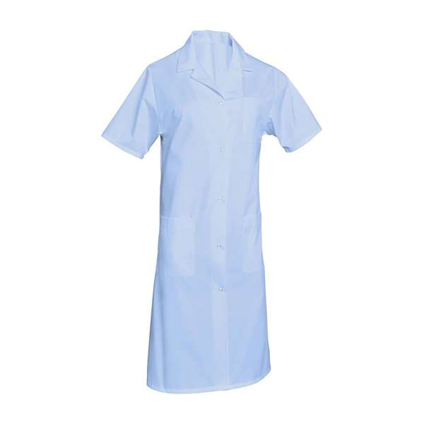 Image de BLOUSE MADONA MANCHES COURTES BLEU CIEL T6