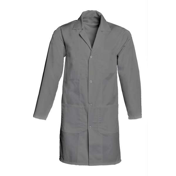 Image de BLOUSE HOMME XAVIER ML POLY/COT 245GRS GRIS-MOLE T0