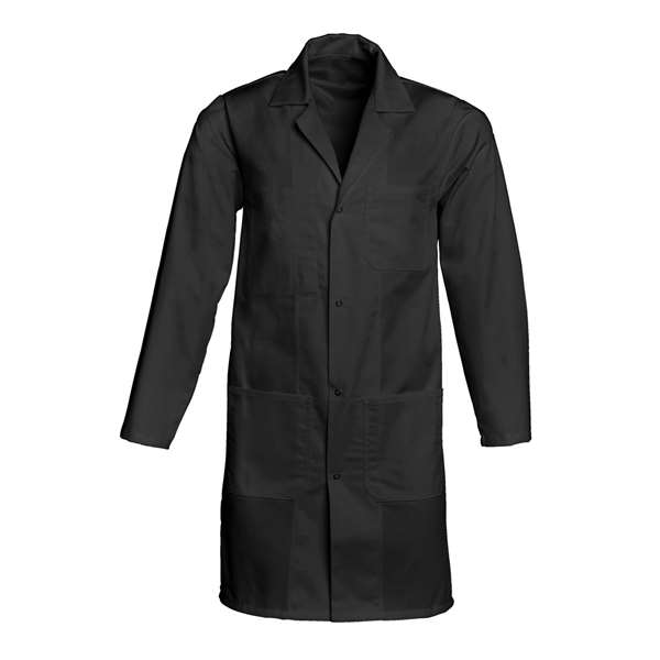 Image de BLOUSE HOMME XAVIER ML POLY/COT 245GRS NOIR T2