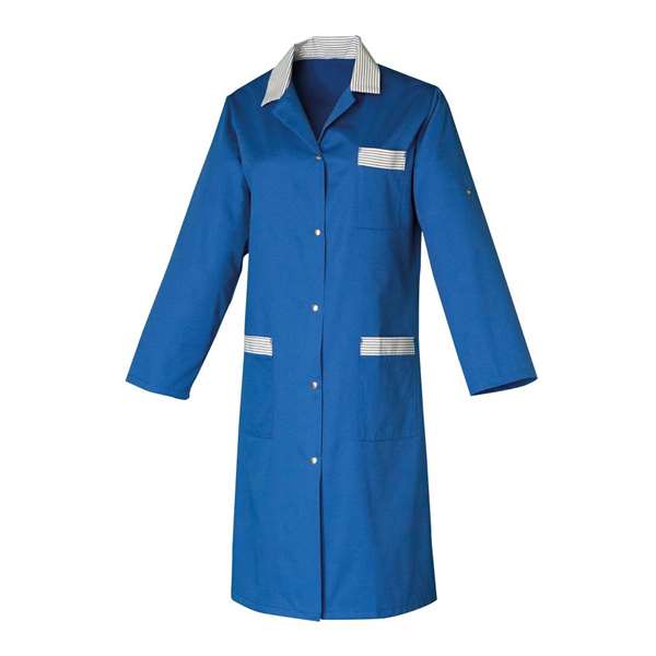 Image de BLOUSE SOPHIE MT POLY/COT UNI 195GRS BLEU ROI T0