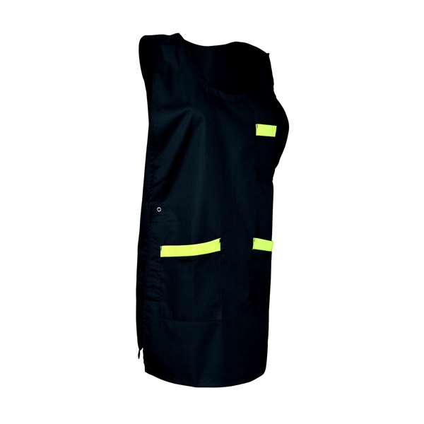 Image de CHASUBLE TAILLANTE GLADYS NOIR-PISTACHE TM