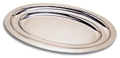Image de PLAT OVALE 'UNI LEGER' INOX (LONG.310XLARG.200MM)