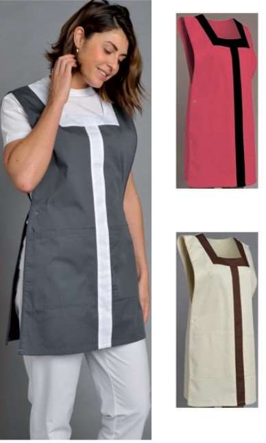 Image de CHASUBLE DELPHINE REGLABLE T.U POLY/COT 195GRS ROSITA