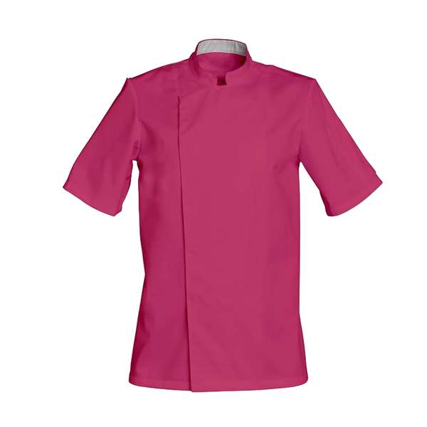 Image de VESTE DE CUISINE COOKIE MANCHES COURTES RHODAMINE T3