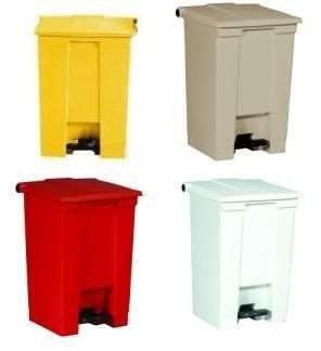 Image de COLLECTEUR A PEDALE SLIM JIM 50 L JAUNE