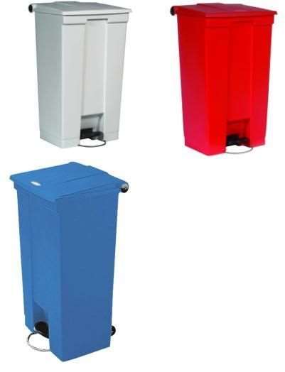 Image de COLLECTEUR A PEDALE SLIM JIM 90 L BEIGE