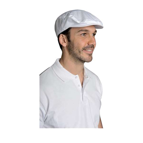 Image de CASQUETTE BLANCHE 80%POLY/20%COTON TU