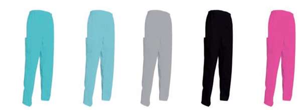 Image de PANTALON VENTRE PLAT JUSTINE POLY/COT 195GRS GRIS CLAIR T3