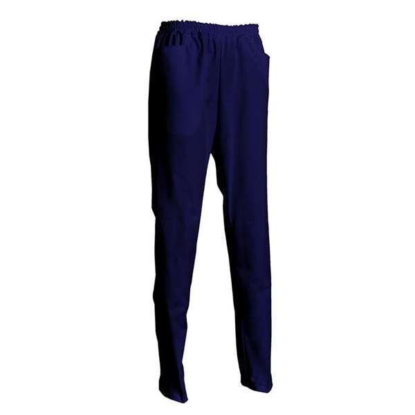 Image de PANTALON MIXTE DALI 65%POLY/35%COT195GRS/M² MARINE T1