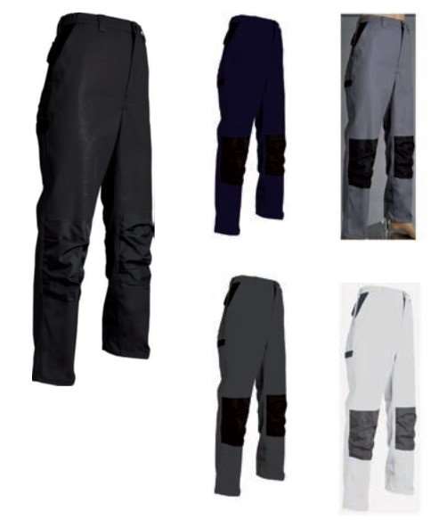 Image de PANTALON WORKWEAR LEON BLEU MARINE T4