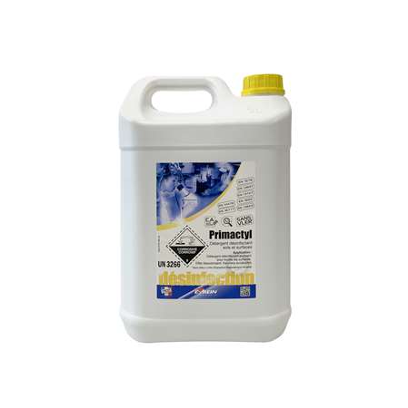 PRIMACTYL DETERGENT DESINFECTANT SOLS ET SURFACES 5L