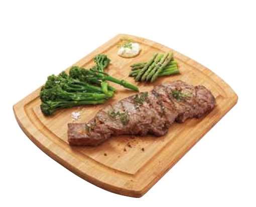 Image de PLANCHE A ENTRECOTE EN BAMBOU (LONG.460XLARG.300MM)