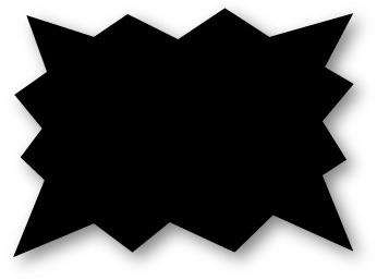 Image de ETIQUETTE 'ECLATE' NOIRE (FTS.100X80MM)X50