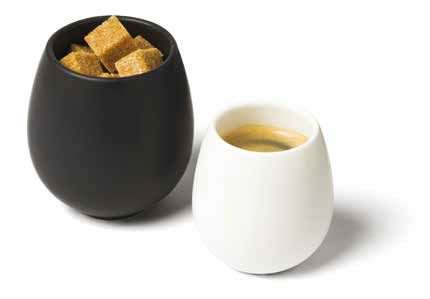 Image de TASSE OEUF NOIRE 'CAFE GOURMAND' 10CL