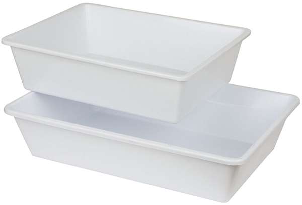 Image de BAC RECTANGULAIRE CREUX 13CL (LONG.500XLARG.340MM)