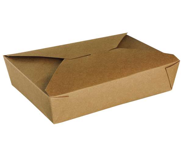 Image de BOITE FOOD BOX KRAFT BRUN (FTS215X157X50MM) 1500ML X50