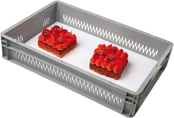 Image de BAC GERBABLE AJOUR GRIS 60X40X12