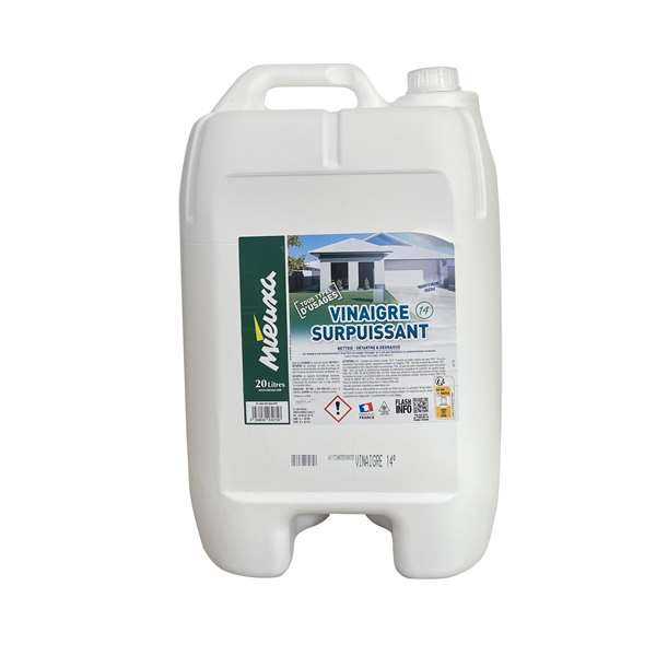 Image de VINAIGRE DE NETTOYAGE PUISSANT 14° 20L