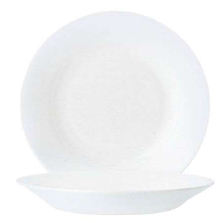 Image de ASSIETTE CREUSE RESTAURANT UNI DIAM.225MM