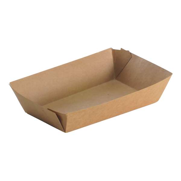 Image de BARQUETTE RECTANGULAIRE BRUN (FTS248X170X60MM) 960ML X250